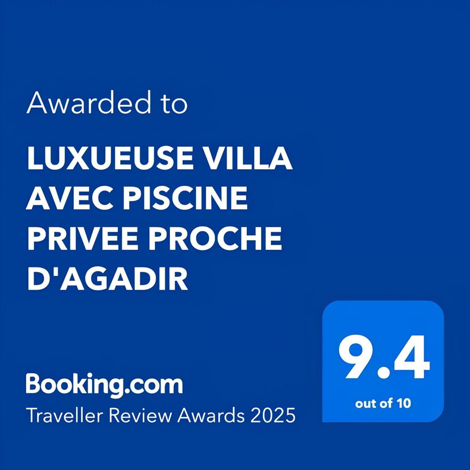 Luxueuse Villa Avec Piscine Privee Proche D'Agadir Luaran gambar